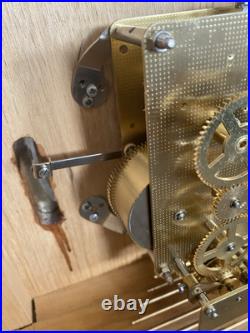 Franz Hermle Shelf Clock, Two (2) jewels unadgusted 1050-20, Keys