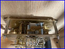 Franz Hermle Shelf Clock, Two (2) jewels unadgusted 1050-20, Keys