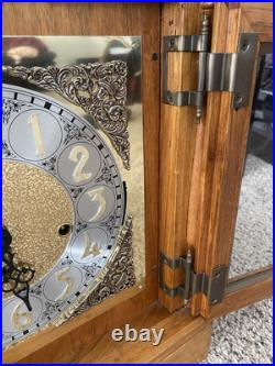 Franz Hermle Shelf Clock, Two (2) jewels unadgusted 1050-20, Keys