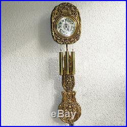 French Morbier Style Howard Miller Comtoise Wall Clock Westminster Chime
