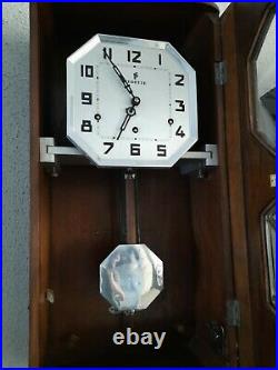 French Vedette Westminster chime wall clock NOT Odo (0372)