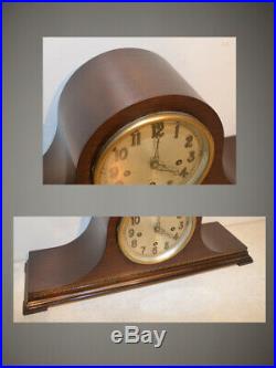 Fully Restored Herschede Model 20 Westminster Chimes Antique Clock In Mahogany