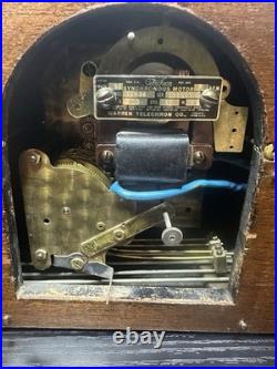 GE Model 350 Westminster Chime Mantel Clock Telechron Serviced Runs Quiet c1938