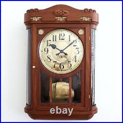 GUSTAV BECKER Wall TOP Clock Antique BAUHAUS 1921 Westminster Chime RARE Germany