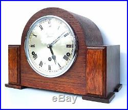 Garrard Art Deco westminster Chiming Mantle Clock