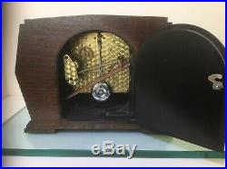 Garrard Westminster Chiming Mantel Clock Fully Serviced With Original Key