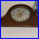 General Electric 416 Westminster Chime Mantel Clock Mahogany Mechanical Vintage