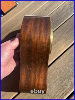 General Electric 416 Westminster Chime Mantel Clock Mahogany Mechanical Vintage