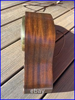 General Electric 416 Westminster Chime Mantel Clock Mahogany Mechanical Vintage