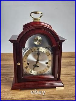 Georgian Style 8 Day Westminster Chime Mantel Clock Kieninger Working