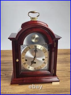 Georgian Style 8 Day Westminster Chime Mantel Clock Kieninger Working