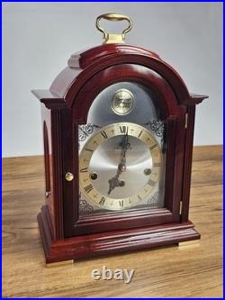 Georgian Style 8 Day Westminster Chime Mantel Clock Kieninger Working