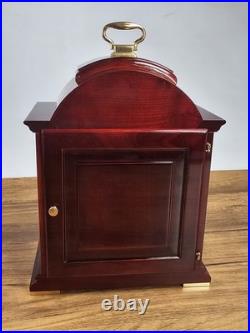 Georgian Style 8 Day Westminster Chime Mantel Clock Kieninger Working
