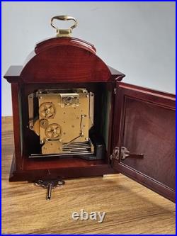Georgian Style 8 Day Westminster Chime Mantel Clock Kieninger Working