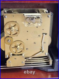 Georgian Style 8 Day Westminster Chime Mantel Clock Kieninger Working