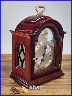 Georgian Style 8 Day Westminster Chime Mantel Clock Kieninger Working