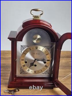 Georgian Style 8 Day Westminster Chime Mantel Clock Kieninger Working