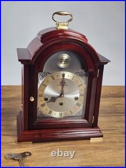 Georgian Style 8 Day Westminster Chime Mantel Clock Kieninger Working