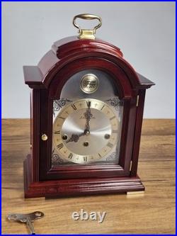 Georgian Style 8 Day Westminster Chime Mantel Clock Kieninger Working
