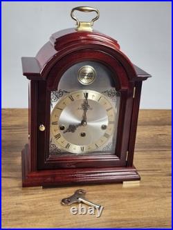 Georgian Style 8 Day Westminster Chime Mantel Clock Kieninger Working