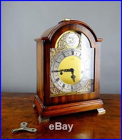 Georgian Style Bracket Mantel Clock by St James Franz Hermle Westminster Chiming