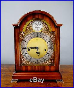 Georgian Style Bracket Mantel Clock by St James Franz Hermle Westminster Chiming