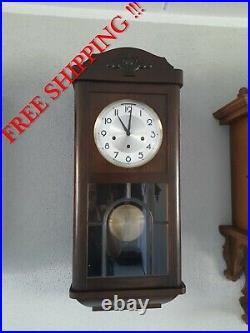 German Ave Maria and Westminster chime wall clock (0350)