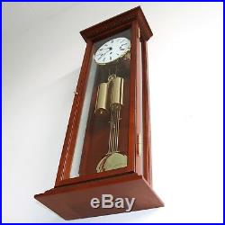 German HERMLE WALL CLOCK Design TOP RANGE! TRANSLUCENT WESTMINSTER Chime Weights