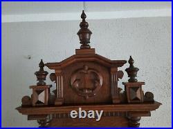 German Hermle triple chime -Westminster, St. Michael, Whittington clock (0375)