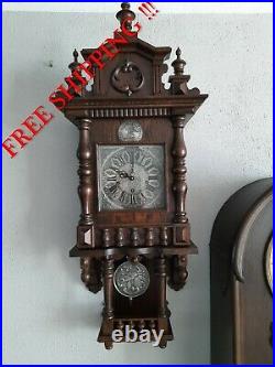 German Hermle triple chime -Westminster, St. Michael, Whittington clock (0382)