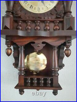German Hermle triple chime -Westminster, St. Michael, Whittington clock (0389)