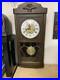 German Jauch Westminster Triple Chime Wall Clock Movement + Case PL 42 cm 9/78