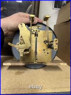 German Jauch Westminster Triple Chime Wall Clock Movement + Case PL 42 cm 9/78