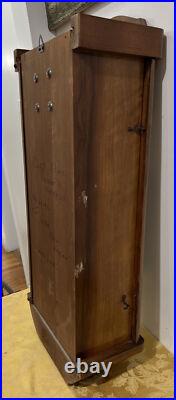 German Jauch Westminster chime wall clock NEEDS SERVICE