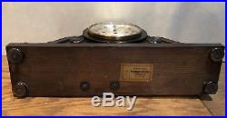 German Junghans Gibraltar Westminster Chime Tambor Mantle Clock