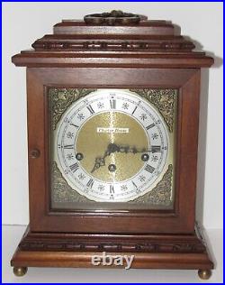 German Quarter Hour Westminster Chime Bracket Clock 8-day, Key-wind