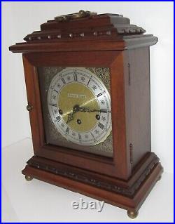 German Quarter Hour Westminster Chime Bracket Clock 8-day, Key-wind