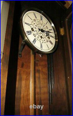 German Quarter Hour Westminster Chime Wall Regulator Clock 8-Day
