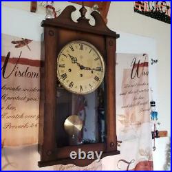 German Schmeckenbecher Westminster Chime Wall Clock