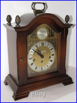 German Tempus Fugit Quarter Hour Westminster Chime Bracket Clock 8-Day, Key-wind