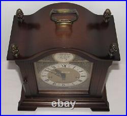 German Tempus Fugit Quarter Hour Westminster Chime Bracket Clock 8-Day, Key-wind