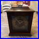 German Welby Quarter Hour Westminster Chime Bracket Clock 8-Day, Key-wind