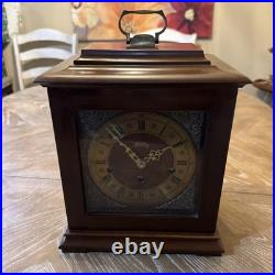 German Welby Quarter Hour Westminster Chime Bracket Clock 8-Day, Key-wind