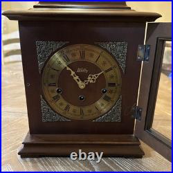 German Welby Quarter Hour Westminster Chime Bracket Clock 8-Day, Key-wind