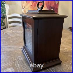 German Welby Quarter Hour Westminster Chime Bracket Clock 8-Day, Key-wind