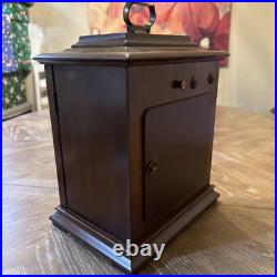 German Welby Quarter Hour Westminster Chime Bracket Clock 8-Day, Key-wind