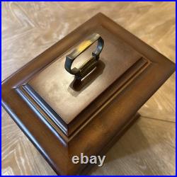 German Welby Quarter Hour Westminster Chime Bracket Clock 8-Day, Key-wind