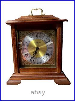 Gorgeous Heirloom Howard Miller Mantle Clock Quartz Movement Westminster Chime