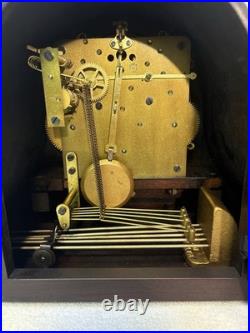 Gorgeous Seth Thomas Westminster Chime Clock No 74-1921 In Mahogany 113 Movement