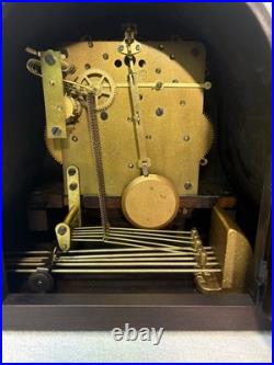 Gorgeous Seth Thomas Westminster Chime Clock No 74-1921 In Mahogany 113 Movement